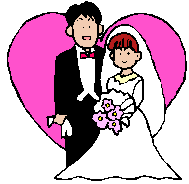 新郎新婦のイラスト